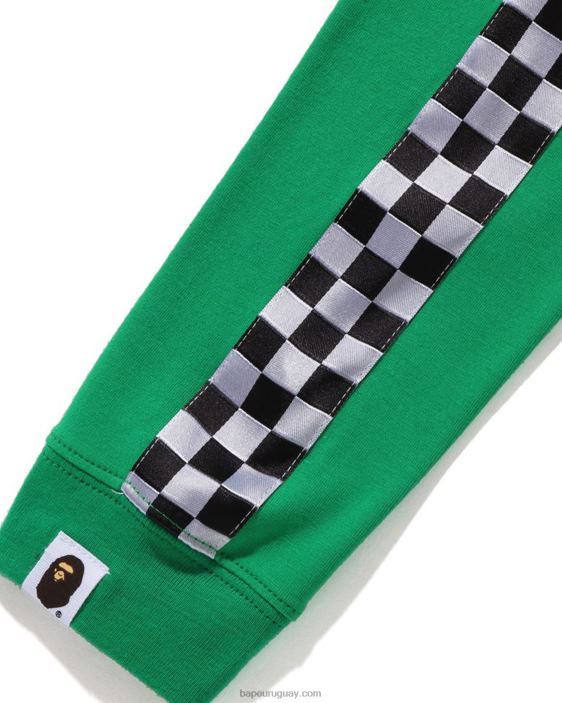 camiseta a capas baby milo racing niños verde pavo real 26D801725 A Bathing Ape