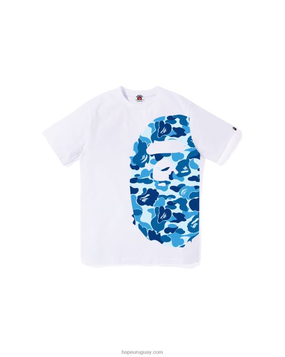camiseta abc camo side big head jr niños blanco 26D801284 A Bathing Ape