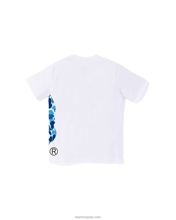 camiseta abc camo side big head jr niños blanco 26D801284 A Bathing Ape
