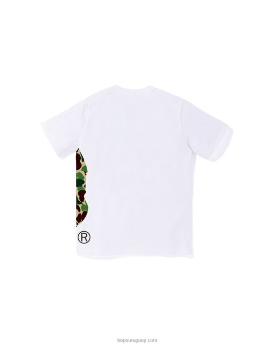 camiseta abc camo side big head jr niños blanco 26D801285 A Bathing Ape