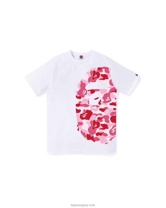 camiseta abc camo side big head jr niños blanco 26D801286 A Bathing Ape
