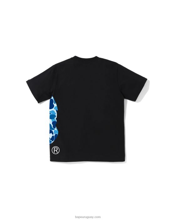 camiseta abc camo side big head jr niños negro 26D801281 A Bathing Ape