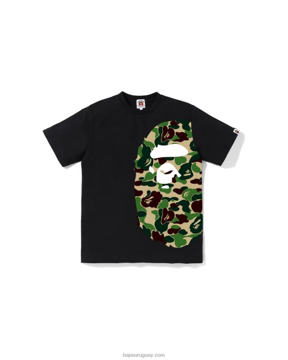 camiseta abc camo side big head jr niños negro 26D801282 A Bathing Ape