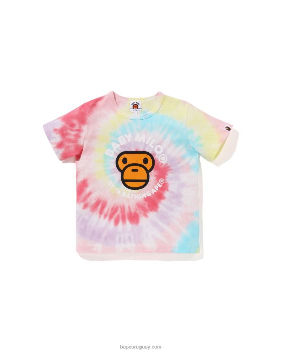 camiseta baby milo teñida niños amarillo 26D801708 A Bathing Ape