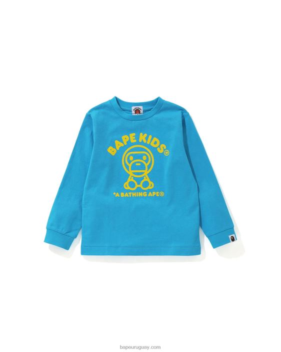 camiseta bebé milo alfombra niños azul 26D801736 A Bathing Ape