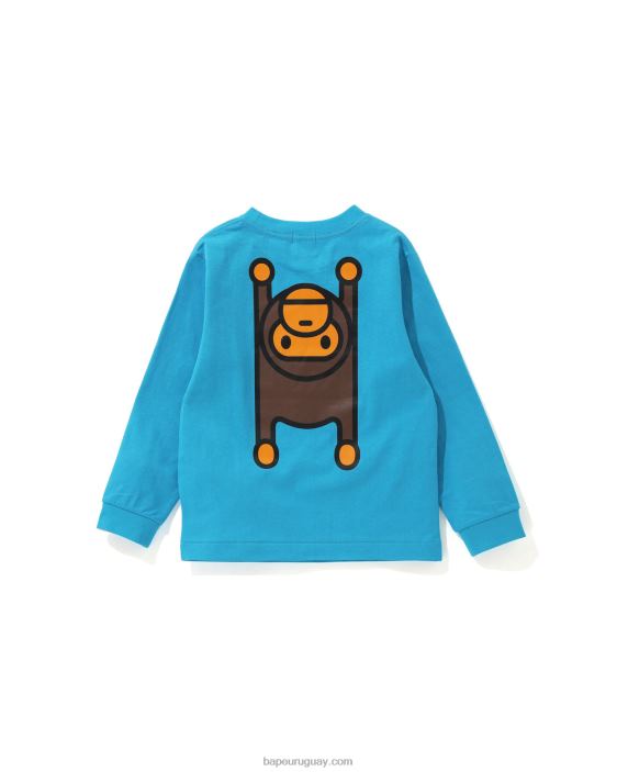 camiseta bebé milo alfombra niños azul 26D801736 A Bathing Ape