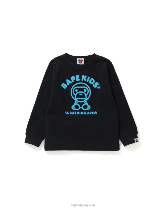 camiseta bebé milo alfombra niños negro 26D801735 A Bathing Ape