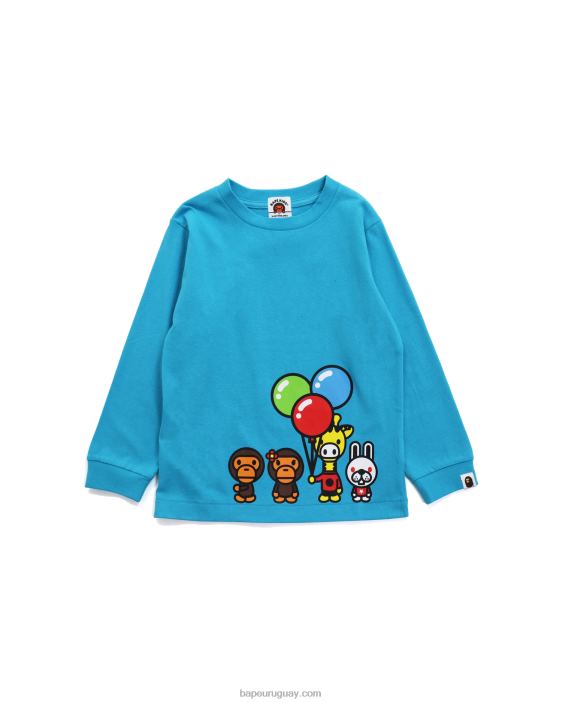 camiseta bebé milo y amigos niños azul 26D801773 A Bathing Ape