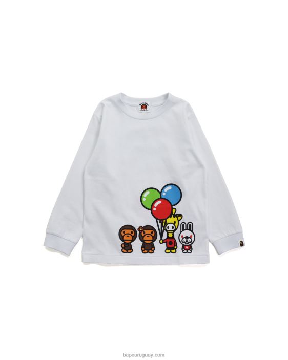 camiseta bebé milo y amigos niños blanco 26D801776 A Bathing Ape