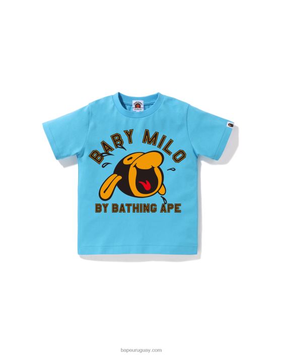 camiseta clásica bebé milo niños azul claro 26D801348 A Bathing Ape