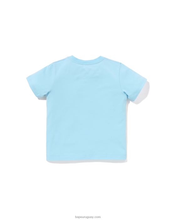 camiseta con globos de baby milo friends niños azul claro 26D801300 A Bathing Ape