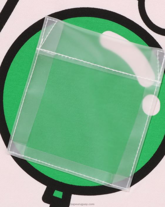 camiseta con globos de baby milo friends niños naranja 26D801301 A Bathing Ape