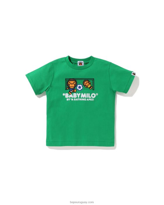 camiseta de fútbol bebé milo niños Esmeralda 26D801558 A Bathing Ape