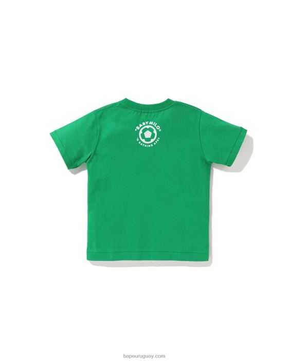 camiseta de fútbol bebé milo niños Esmeralda 26D801558 A Bathing Ape