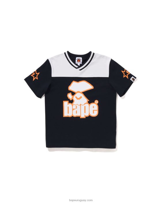 camiseta de fútbol cara de luna niños Azul marino 26D801574 A Bathing Ape