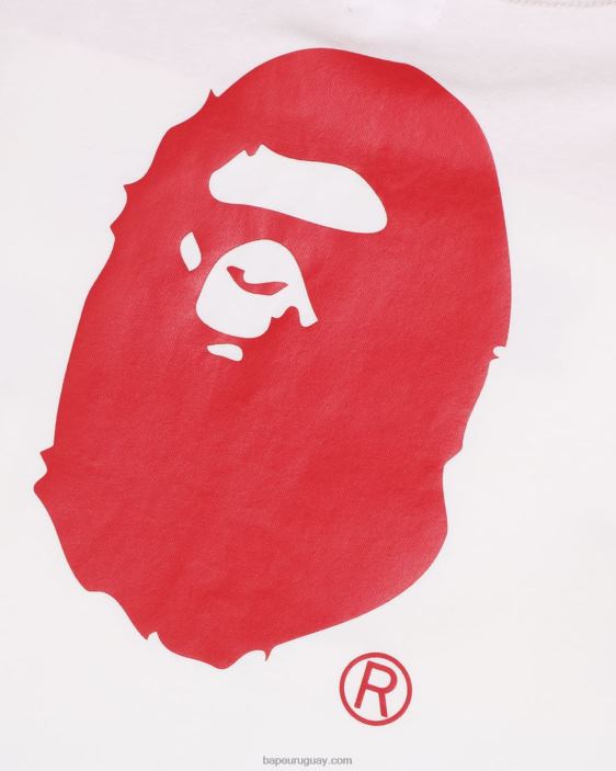 camiseta de fútbol niños blanco 26D801514 A Bathing Ape