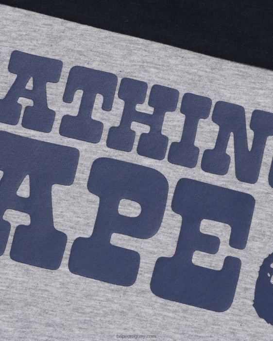 camiseta de fútbol niños gris 26D801513 A Bathing Ape