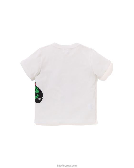 camiseta de frutas baby milo niños blanco 26D801340 A Bathing Ape