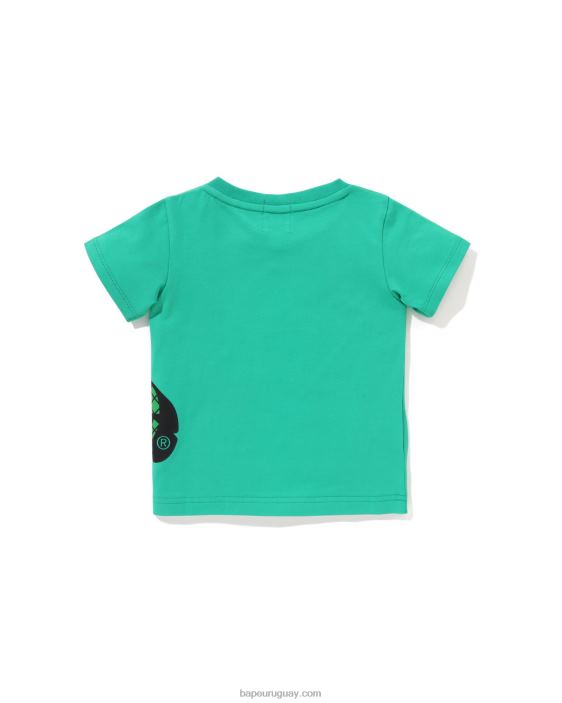 camiseta de frutas baby milo niños verde claro 26D801323 A Bathing Ape
