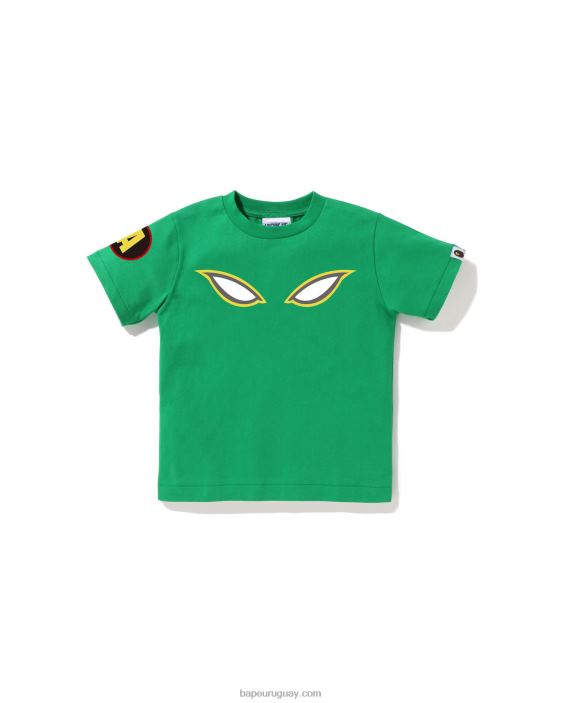 camiseta de sombra niños ejercito verde 26D801364 A Bathing Ape
