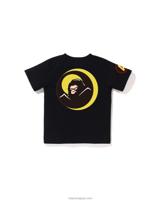 camiseta de sombra niños negro 26D801363 A Bathing Ape