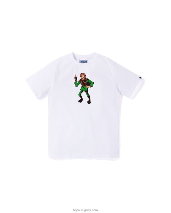 camiseta jr niños blanco 26D801362 A Bathing Ape