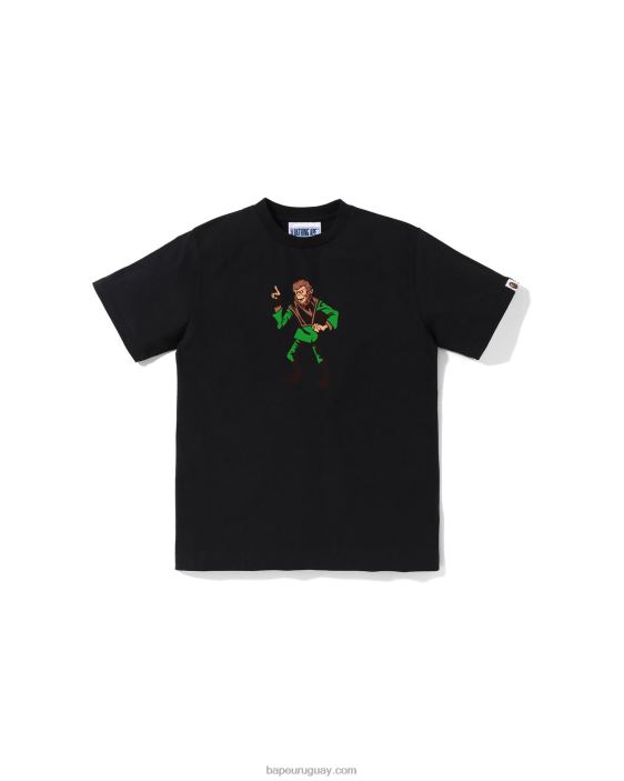 camiseta jr niños negro 26D801361 A Bathing Ape