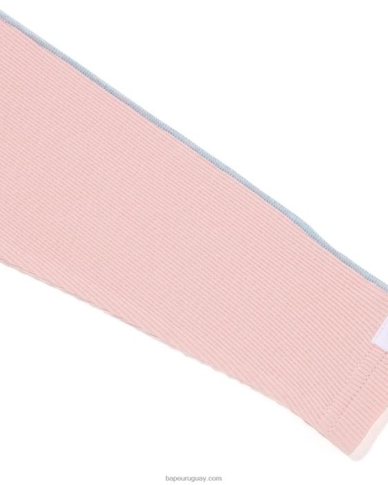 camiseta universitaria con volantes en capas niños azul claro 26D801406 A Bathing Ape