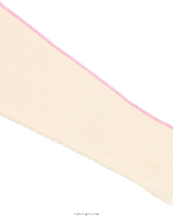 camiseta universitaria con volantes en capas niños rosa 26D801407 A Bathing Ape