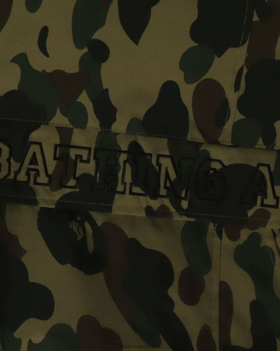 Chaqueta 1st Camo 4way niños ejercito verde 26D801754 A Bathing Ape