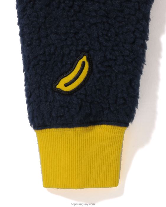 chamarra de felpa baby milo boa niños azul 26D801779 A Bathing Ape