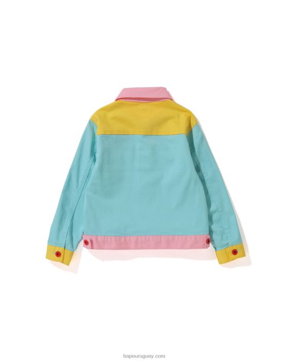 chaqueta baby milo con botones niños caso 26D801726 A Bathing Ape