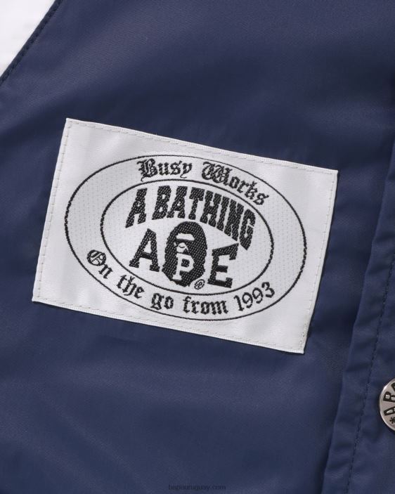 chaqueta universitaria con parche de head b niños Azul marino 26D801447 A Bathing Ape
