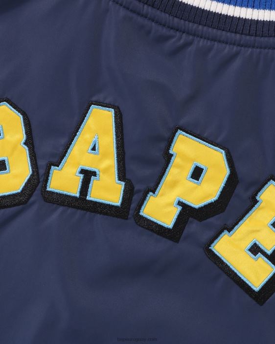 chaqueta universitaria con parche de head b niños Azul marino 26D801447 A Bathing Ape