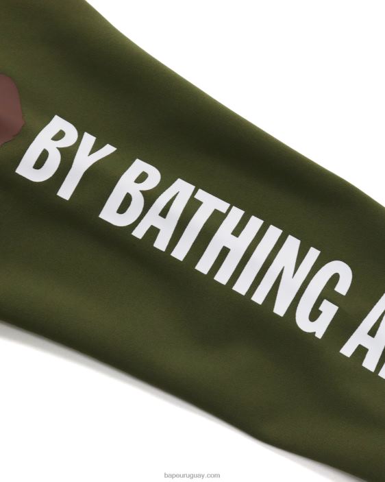 parte superior del jersey niños ejercito verde 26D801789 A Bathing Ape