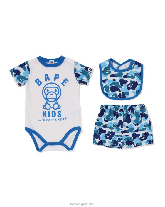 abc camo baby milo set de regalo niños azul claro 26D801278 A Bathing Ape