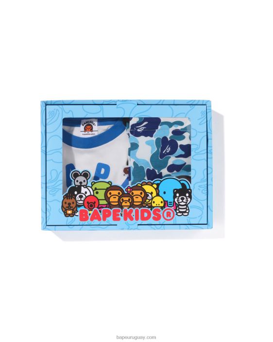 abc camo baby milo set de regalo niños azul claro 26D801295 A Bathing Ape