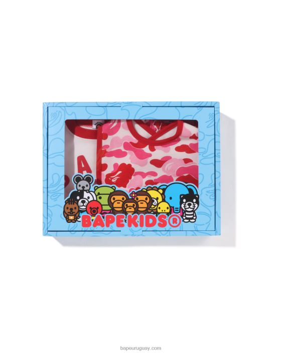 abc camo baby milo set de regalo niños rosa 26D801280 A Bathing Ape