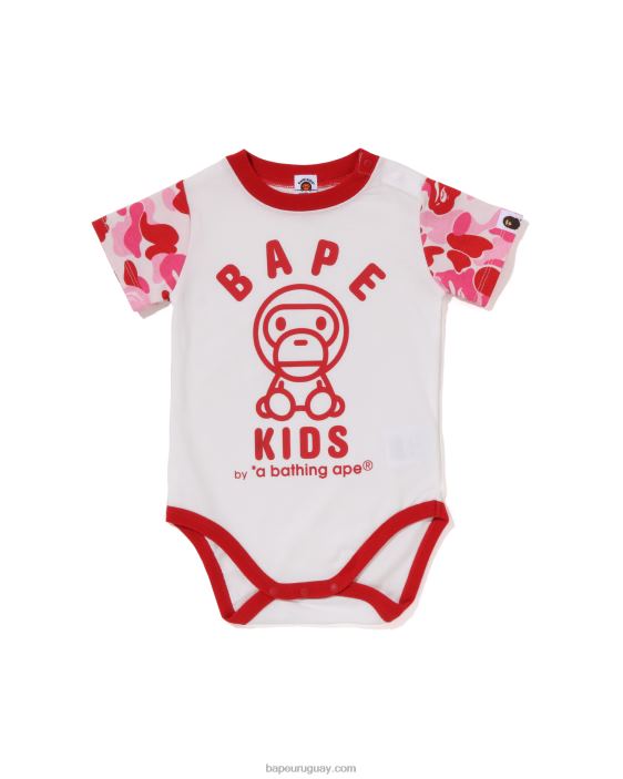 abc camo baby milo set de regalo niños rosa 26D801280 A Bathing Ape