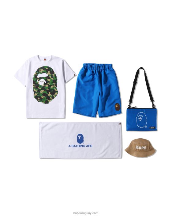 bolsa de verano vacaciones playa jr niños azul 26D801593 A Bathing Ape
