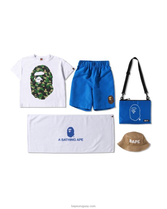 bolsa de verano vacaciones playa niños azul 26D801594 A Bathing Ape