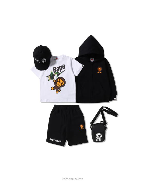 club de entrenamiento de bolsa de verano niños negro 26D801591 A Bathing Ape