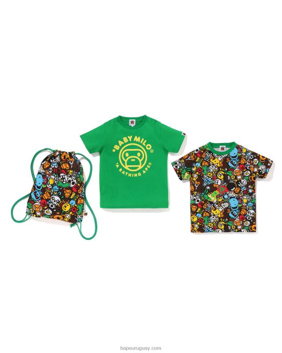 set de regalo milo all safari niños Esmeralda 26D801393 A Bathing Ape
