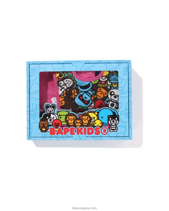 set de regalo milo all safari niños rosa 26D801392 A Bathing Ape