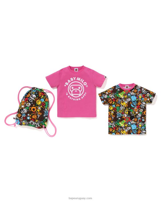set de regalo milo all safari niños rosa 26D801394 A Bathing Ape