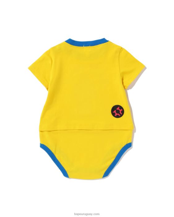 baby milo body a capas con escarabajo ciervo niños amarillo 26D801616 A Bathing Ape