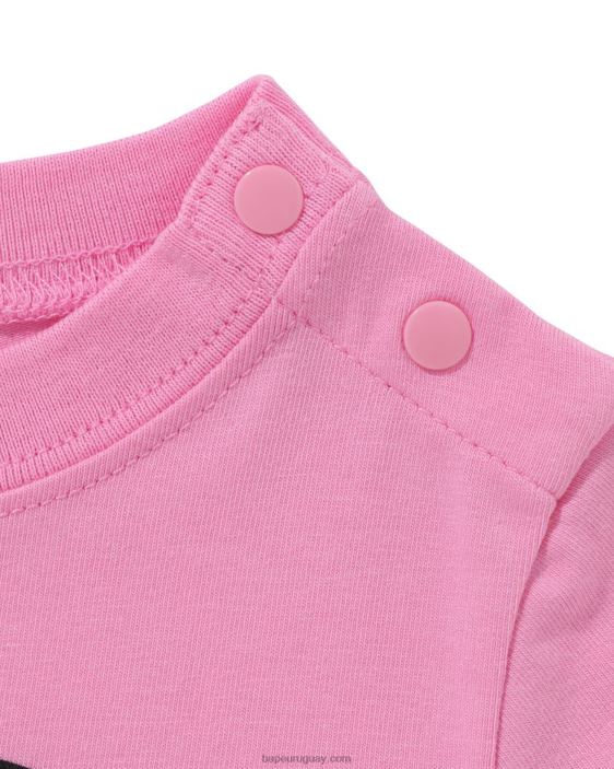 body a capas con cara de milo niños rosa 26D801702 A Bathing Ape
