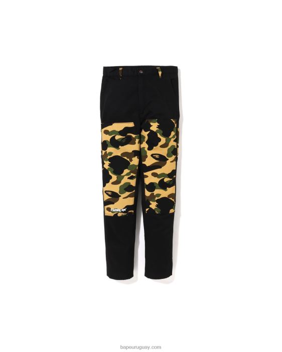 Pantalones de pintor 1st camo jr niños negro 26D801498 A Bathing Ape