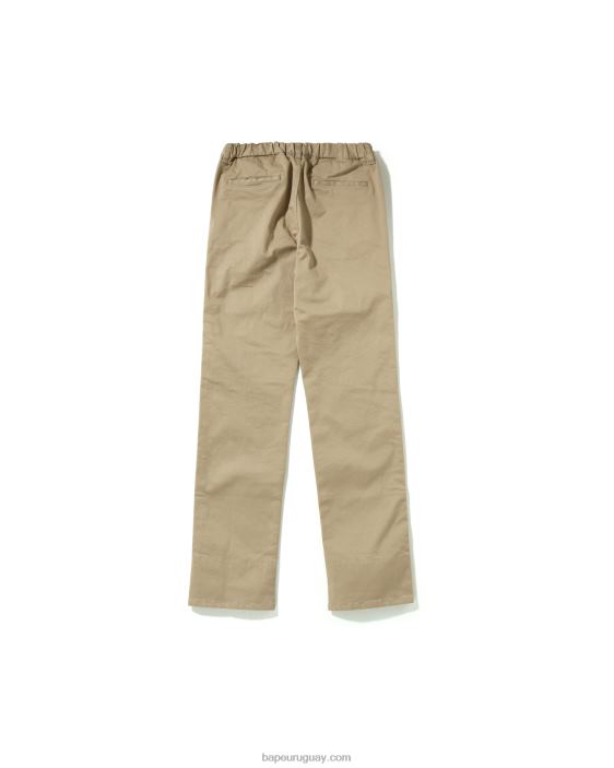 abc pantalones de camuflaje con puños jr niños beige 26D801682 A Bathing Ape