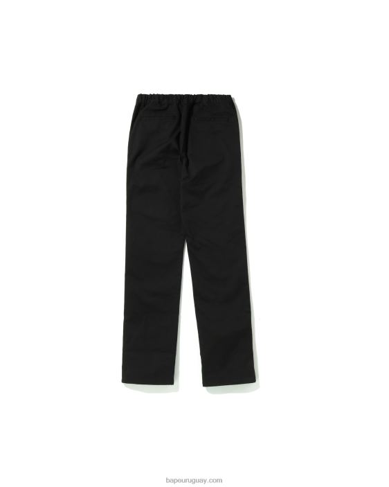 abc pantalones de camuflaje con puños jr niños negro 26D801683 A Bathing Ape